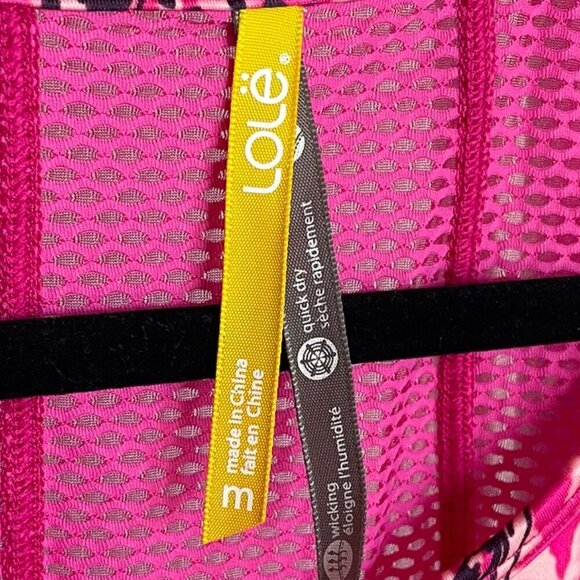 LOLE Sports Tank Top Running Trail Mesh Quick Dry UPF 50+ Pink Women's Medium - Picture 3 of 14